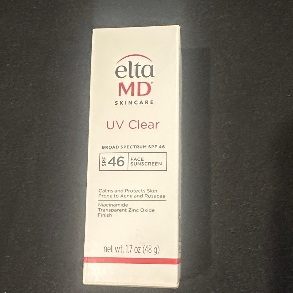 EltaMD UV Clear SPF 46 Face Sunscreen - White and Red Packaging